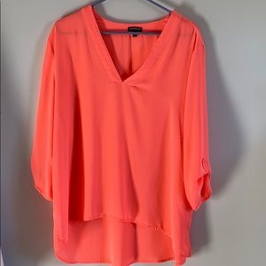 Express xl v neck blouse